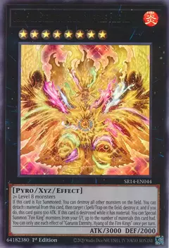 Garunix Eternity, Hyang of the Fire Kings - Ultra Rare - SR14