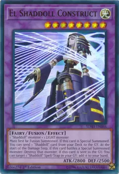 El Shaddoll Construct - Ultra Rare - SDSH
