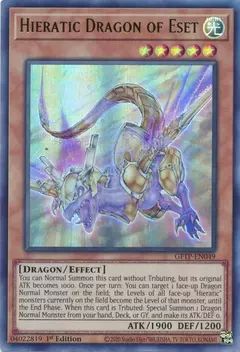 Hieratic Dragon Of Eset - Comun