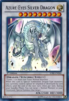 Azure-Eyes Silver Dragon - Ultra Rare