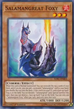Salamangreat Foxy - Comun - SDSB