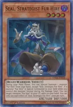 Seal, Strategist Fur Hire - Super Rare
