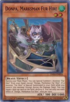 Donpa, Marksman Fur Hire - Super Rare