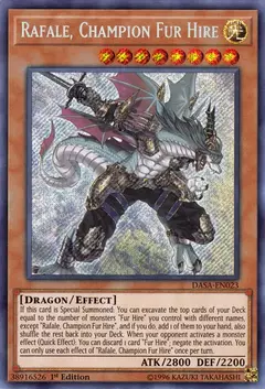 Rafale, Champion Fur Hire - Secret Rare