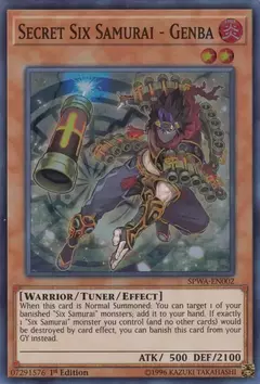 Secret Six Samurai - Genba - Super Rare