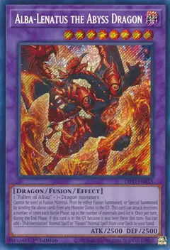Alba Lenatus The Abbys Dragon - Secret Rare - DIFO - comprar online
