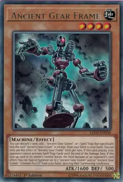 Ancient Gear Frame - Rare