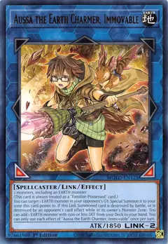 Aussa the earth Charmer, Immovable- Rare - MGED
