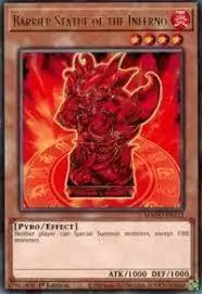 Barrier Statue of the inferno - Rare - MGED