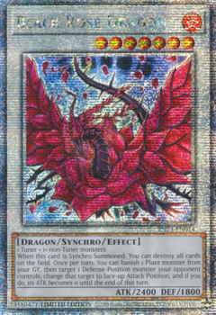 Black Rose Dragon - Ultra Rare - RA04