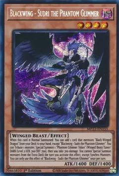 Blackwing - Sudri The Phantom Glimmer - Secret Rare - MP23