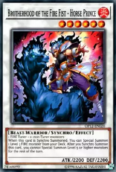 Brotherhood Of The Fire Fist - Horse Prince - Comun - comprar online
