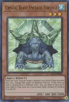 Crystal Beast Emerald Tortoise – Ultra Rare