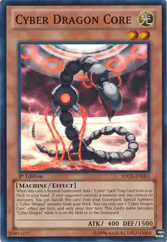 Cyber Dragon Core - Super Rare - SDCR - comprar online