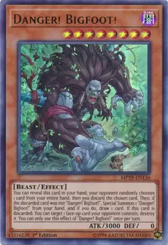 Danger! Bigfoot! - Ultra Rare