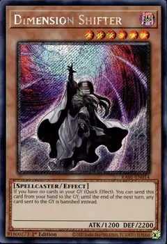 Dimension Shifter - Secret Rare - RA01