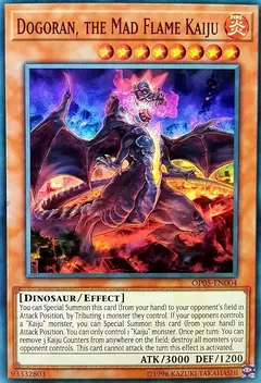 Dogoran The Mad Flame Kaiju - Super Rare - OP05 - comprar online