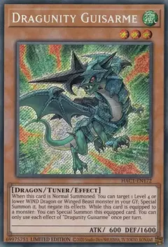 Dragunity Guisarme - Secret Rare - HAC1 - comprar online