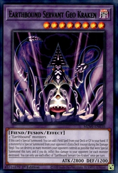 Earthbound Servant Geo Kraken- Rare - MZMI