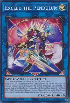 Exceed The Pendulum - Super Rare - AGOV