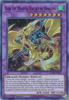 Gaia The Magical Knight Of Dragons - Super rare