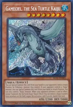 Gamecial The Sea Turtle Kaiju – Secret Rare