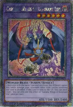 Garura, Wings of Resonant Life - Platinum Rare - RA02