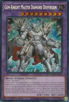 Gem-Knight Master Diamond Dispersion - Secret Rare - BLMM - comprar online