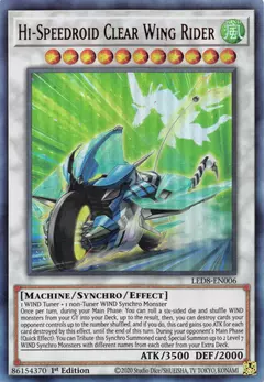 Hi-Speedroid Clear Wing Rider - Ultra Rare
