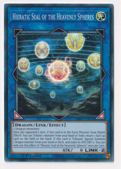 Hieratic Seal Of The Heavenly Spheres - Secret Rare - RA02