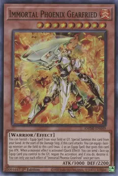 Immortal Phoenix Gearfried - Super Rare - AMDE