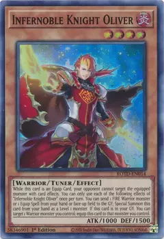Infernoble Knight - Oliver - Vector Explosion - Super Rare - ROTD