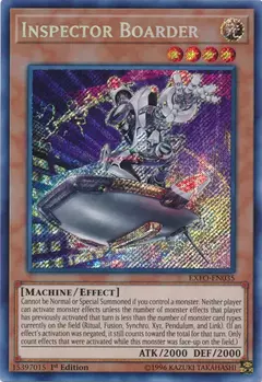 Inspector Boarder – Secret Rare