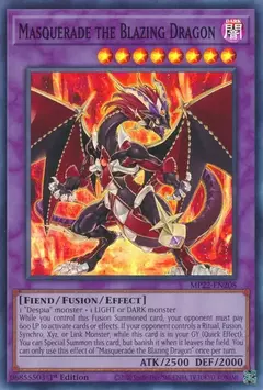 Masquerade The Blazing Dragon - Super Rare - MP22