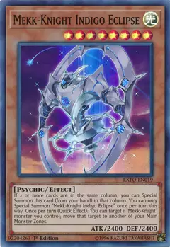 Mekk-Knight Indigo Eclipse – Super Rare