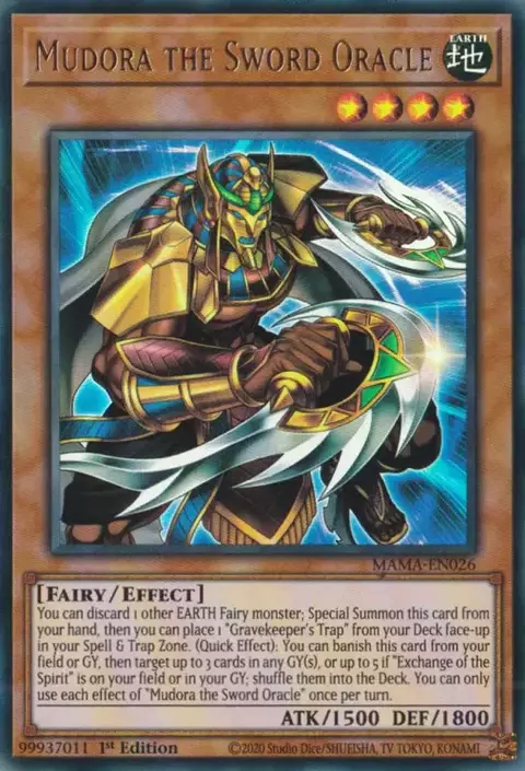 Mudora The Sword Oracle - Ultra Rare - MAMA
