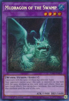 Mudragon Of The Swamp - Secret Rare - RA01