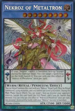Nekroz of Metaltron - Secret Rare - BLMM - comprar online