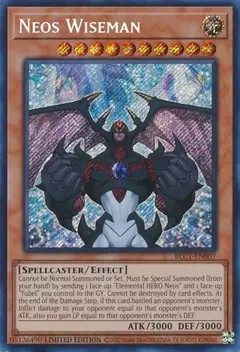 Neos Wiseman - Secret Rare - BLC1
