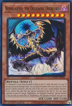Nephilabyss, The ogdoadic Overlord - Super Rare - AGOV