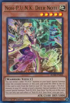 Noh-P.U.N.K Deer Note - Ultra Rare