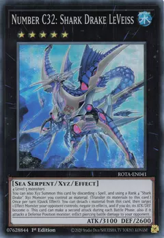 Number C32: Shark Drake LeVeiss - Super Rare - ROTA