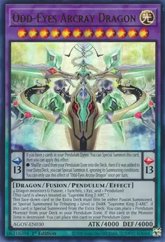 Odd-Eyes Arcray Dragon - Ultra Rare - AGOV