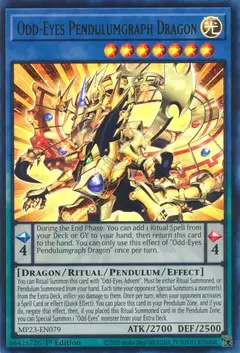 Odd-Eyes Pendulumgraph Dragon - Ultra Rare - MP 23