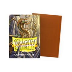 Protectores Dragon Shield Copper (60 unidades) Tam: Small (Yugioh) - comprar online