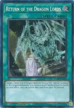 Return of the Dragon Lords - Secret Rare - RA03 - comprar online