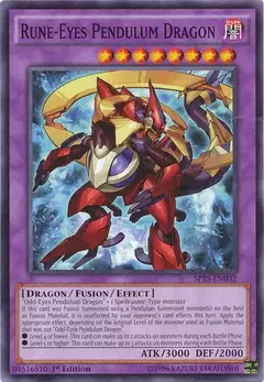 Rune-Eyes Pendulum Dragon - Comun