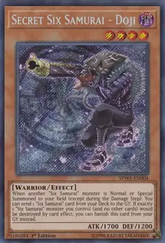 Secret Six Samurai - Doji - Secret Rare - SPWA