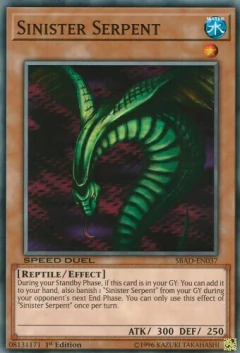 Sinister Serpent - Comun