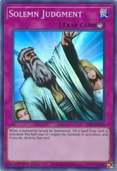 Solemn Judgment - Super Rare